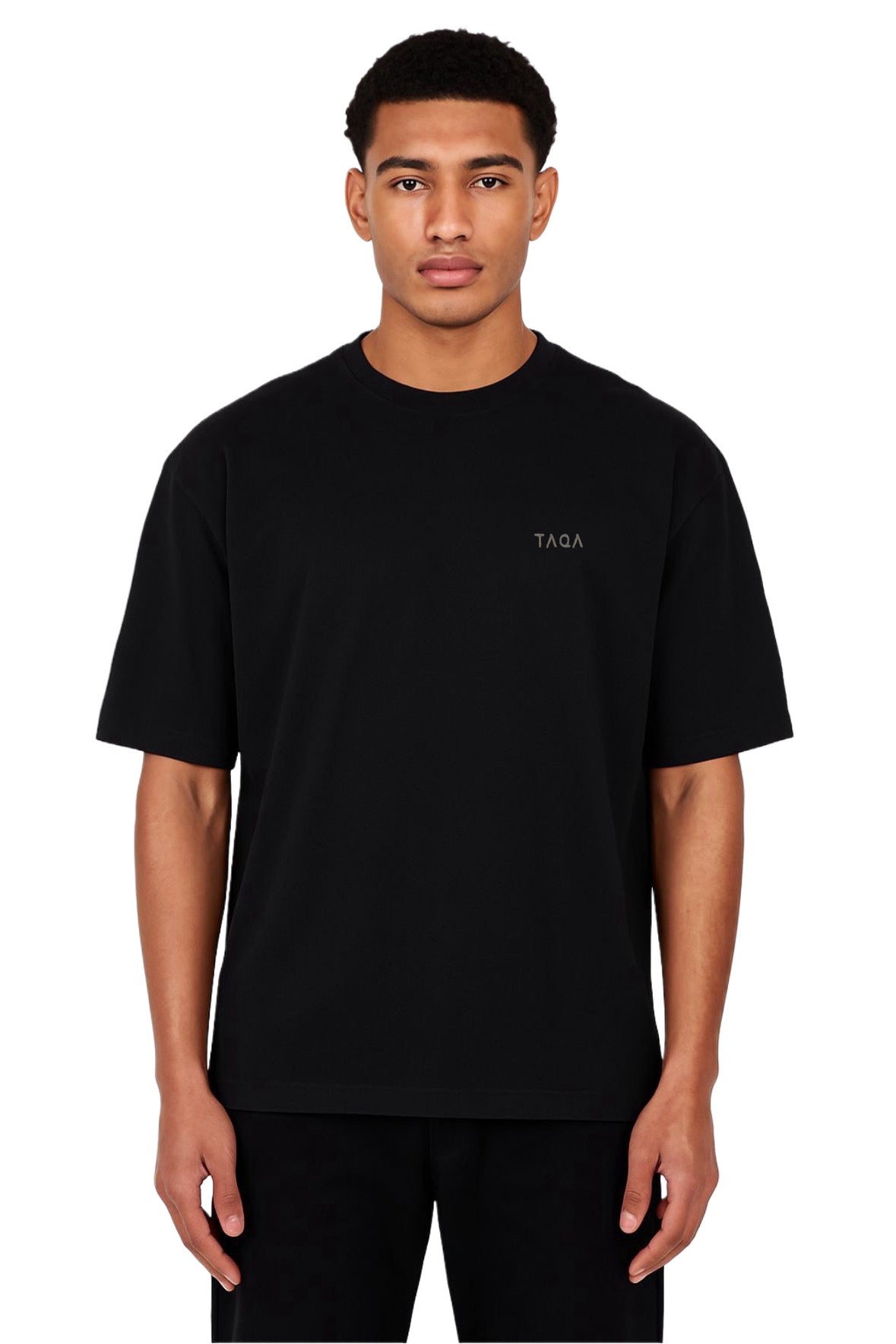 EMBRACE QADR Oversize T-Shirt Schwarz